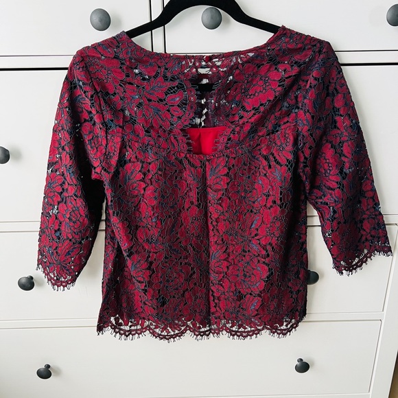 Banana Republic Lace Top - Picture 2 of 4